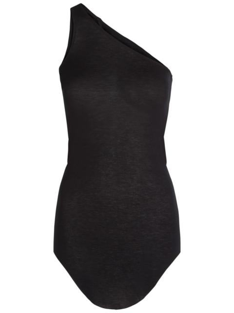Rick Owens Lilies One-shoulder Fine-knit Tank