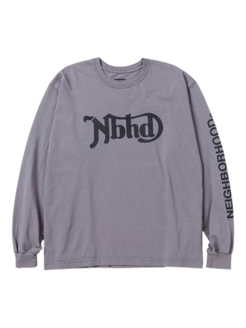 logo-print long-sleeve T-shirt