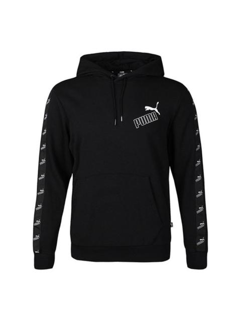 PUMA Amplified Printed Hooded Fleece Black 583518-01