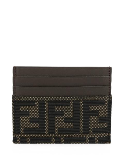 Fendi FF Jacquard Card Holder