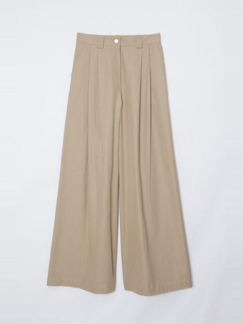 Wide Leg Pleated Pants
