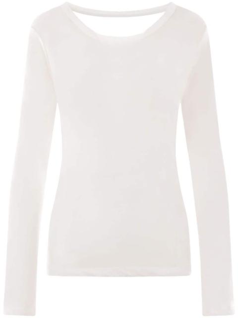 cut-out cotton top