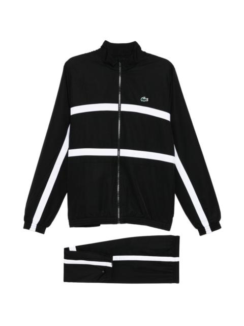 logo-embroidered tracksuit