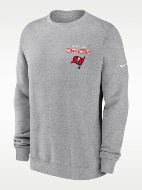 Tampa Bay Buccaneers Draw Block Club Men's Nike NFL Pullover Crew