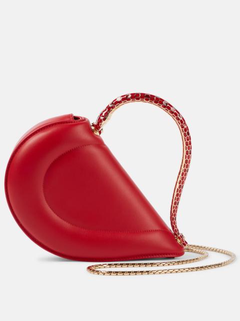 Serpenti Cuore 1968 leather shoulder bag
