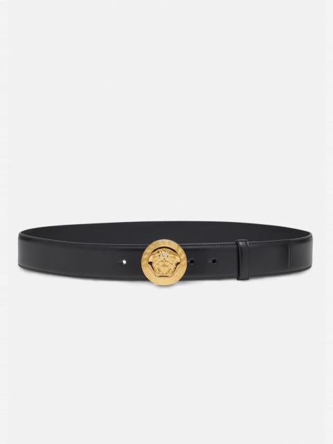 Classic Medusa Leather Belt
