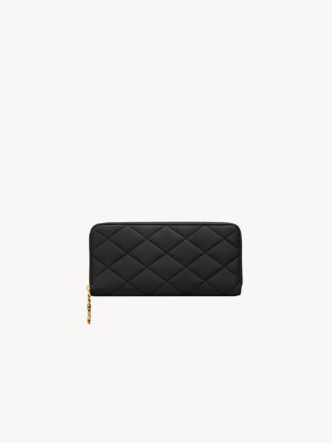 CASSANDRE BIJOU ZIP WALLET IN LAMBSKIN