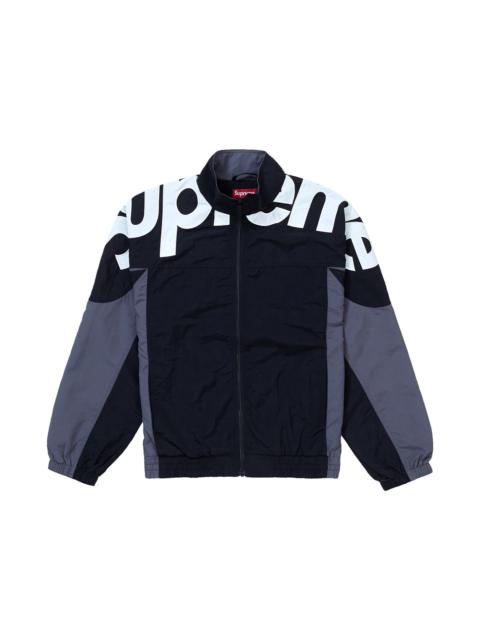 Supreme Shoulder Logo Track Jacket Black
