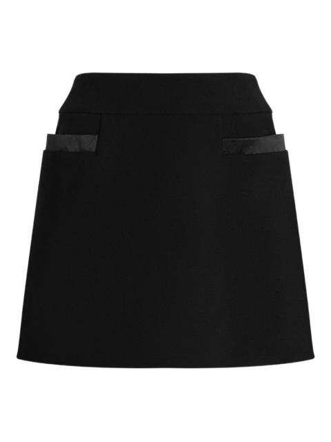 pocket-detail mini skirt