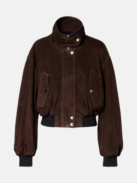 Briar suede bomber jacket