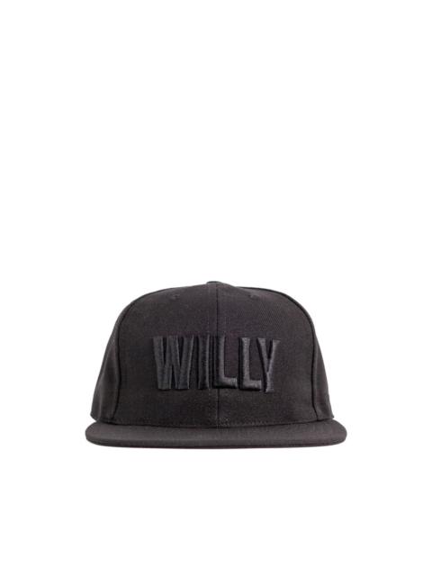 embossed logo cap