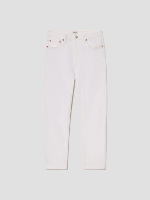 90'S PINCH WAIST HIGH RISE STRAIGHT IN MARSHMELLOW