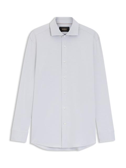 SLIM-FIT SHIRT IN A WRINKLE-RESISTANT COTTON BLEND