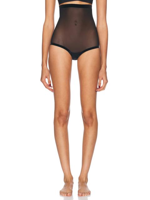 Tulle Control High Waisted Panty
