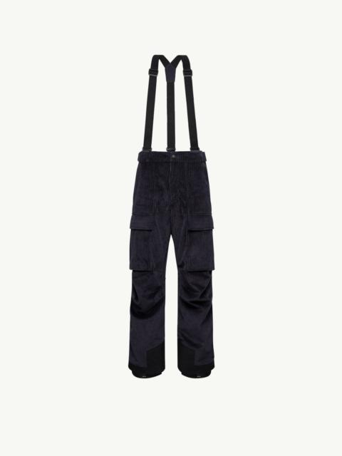 Padded Corduroy Ski Bib