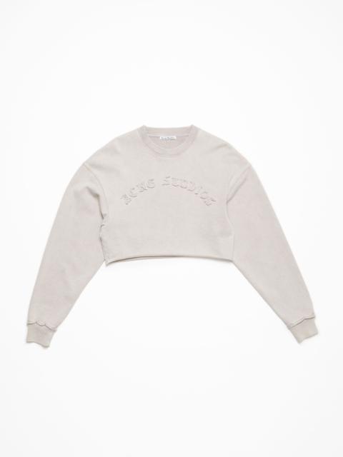 Logo sweater - Mauve Grey