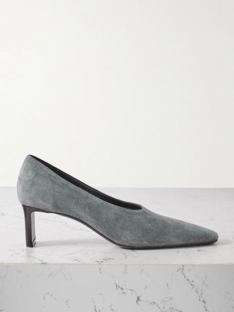 Cecilia suede pumps Gray