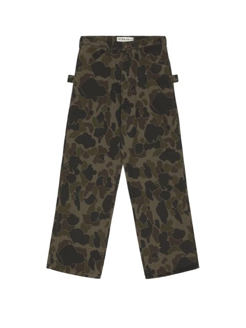 Neo Washed Work Pants Cloud Camo
