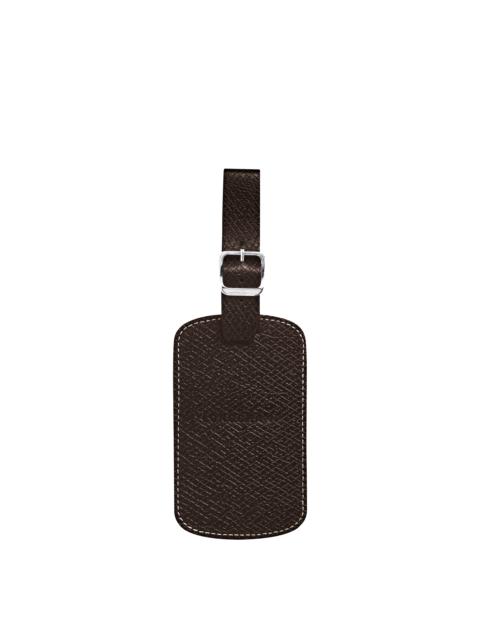 Boxford Luggage tag Mocha - Leather