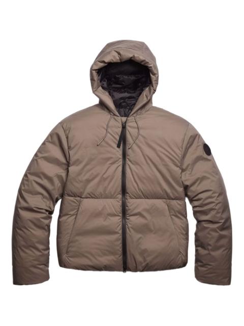 hooded padded jacket
