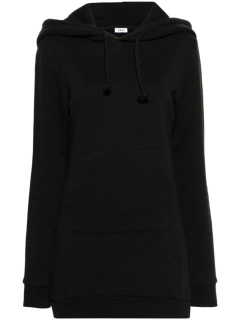 graphic-print hoodie mini dress