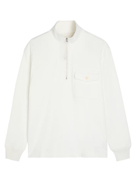 C.P. Company Logo-embroidered Cotton Sweatshirt