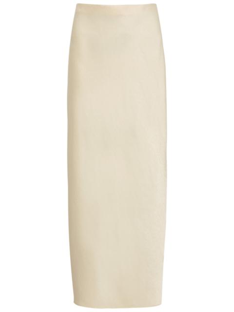 Vince Satin Maxi Skirt