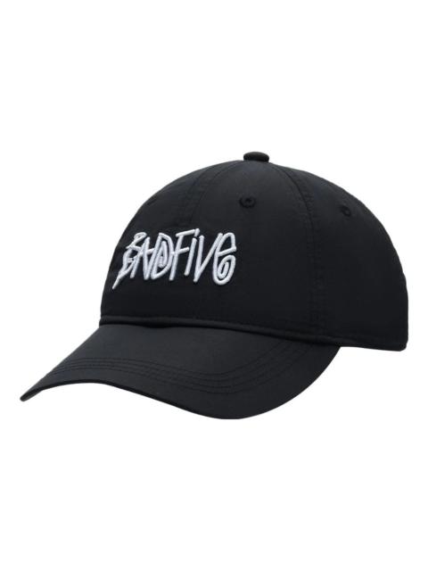 Li-Ning BadFive Logo Baseball Cap 'Black White' AMYS103-1