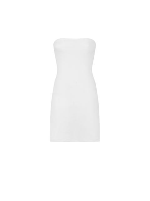 The Tube Dress: Cotton Jersey White