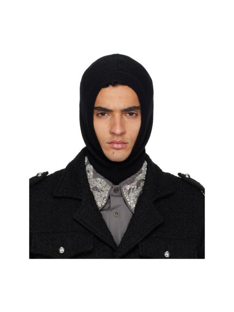 Black Wool Balaclava