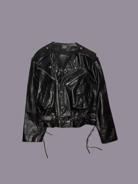 CREWNECK MOTO JACKET