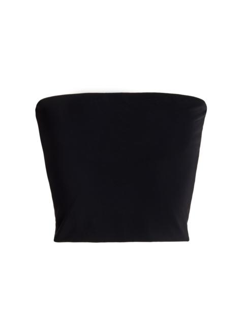Amina Strapless Jersey Top black