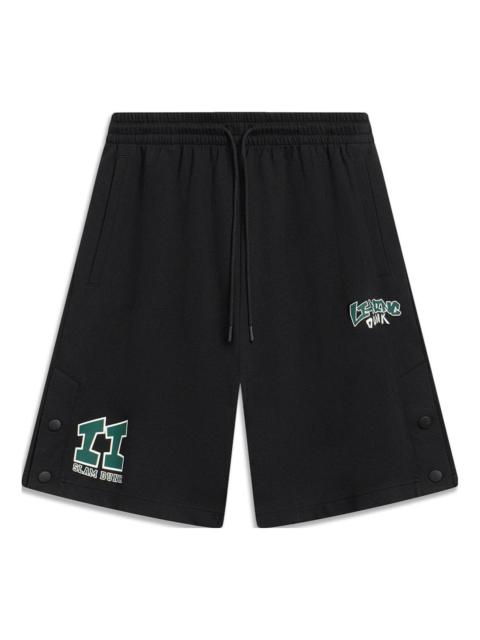 Li-Ning Hoops Slam Dunk Graphic Shorts 'Black' AKST603-2
