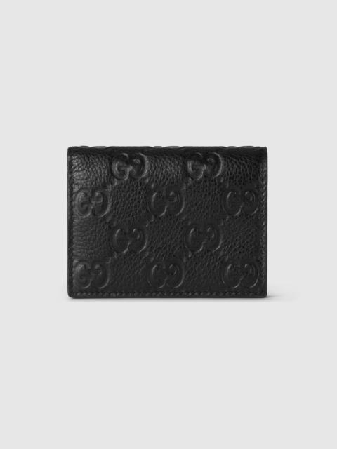 GG Emblem mini wallet