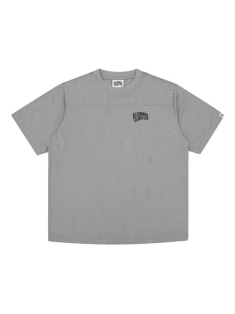 mesh logo-print T-shirt