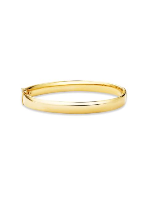 Gold Cigar Bangle