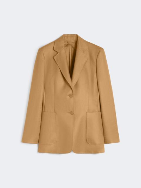 VOLONTA Pure linen blazer - SAND
