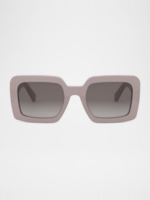 Triomphe Acetate Square Sunglasses