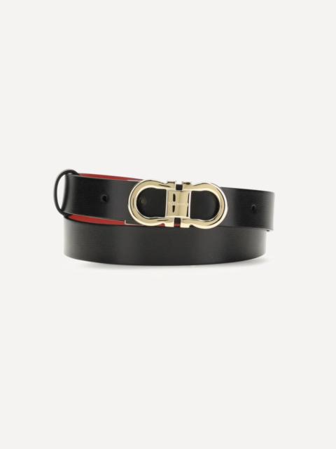 Adjustable and reversible Gancini Belt