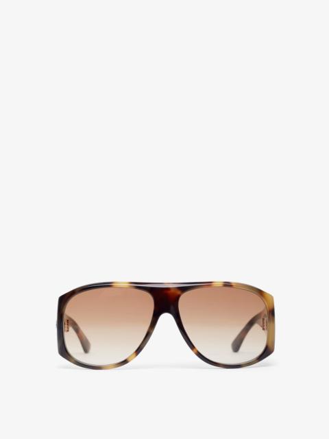 Izia havana brown sunglasses
