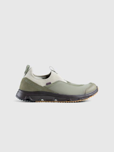 Salomon x PAS NORMAL STUDIOS – RX Snug Moss Grey / Deep Lichen Green / Black Coffee