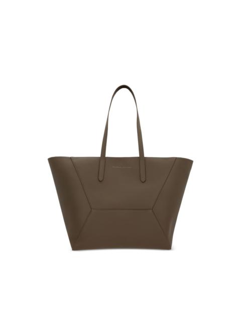 geometric panels tote bag