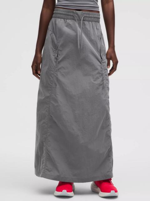 Woven Cargo Maxi Skirt *SLNSH Collection