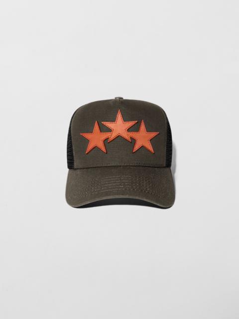 THREE STAR TRUCKER HAT