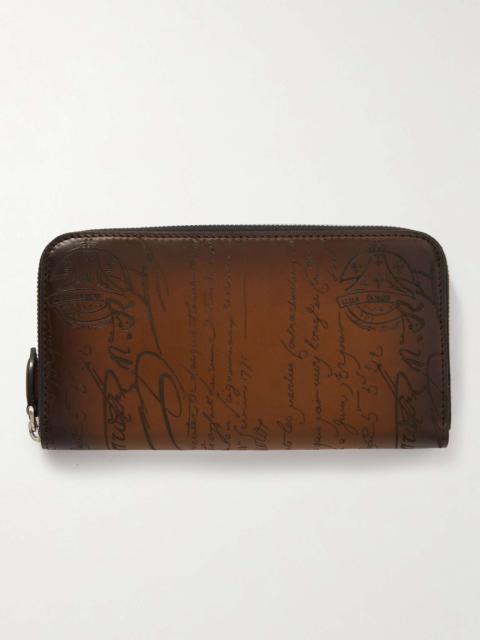 Itauba Scritto Venezia Leather Travel Wallet
