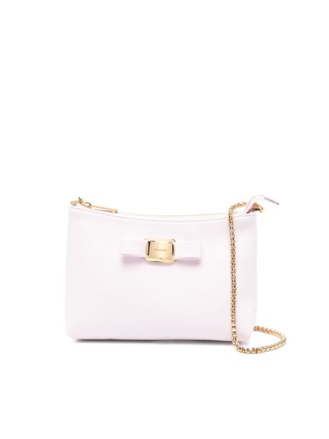 Gancini-plaque cross body bag