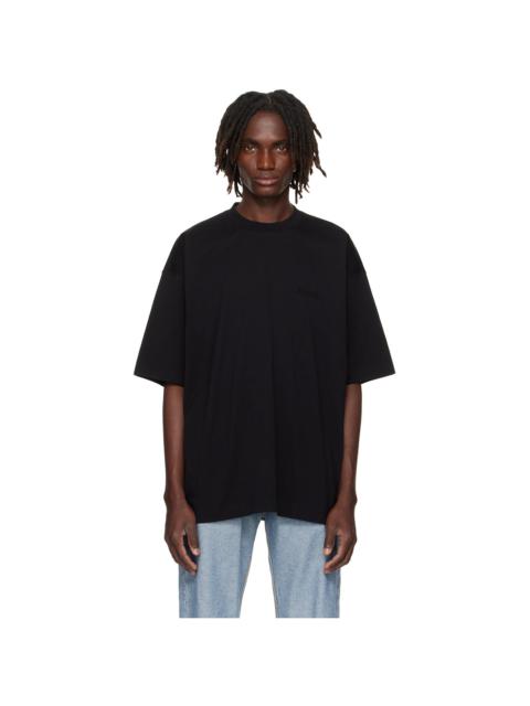 Black Logo Oversized T-shirt