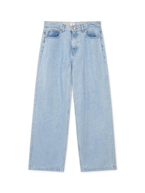 Crystal Embellished Jeans | Casablanca Paris