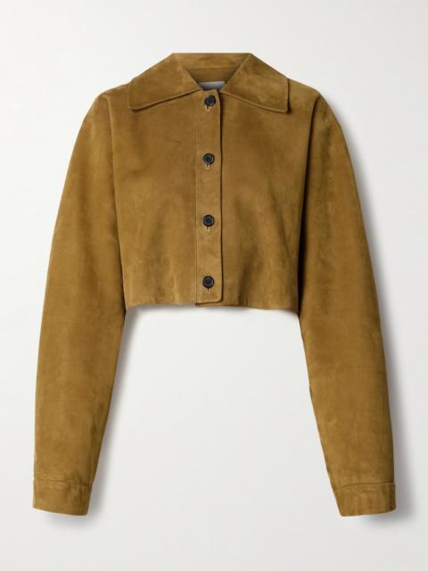 Sue Cropped Suede Jacket