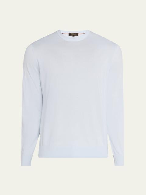 Men's Cotton Crewneck Sweater